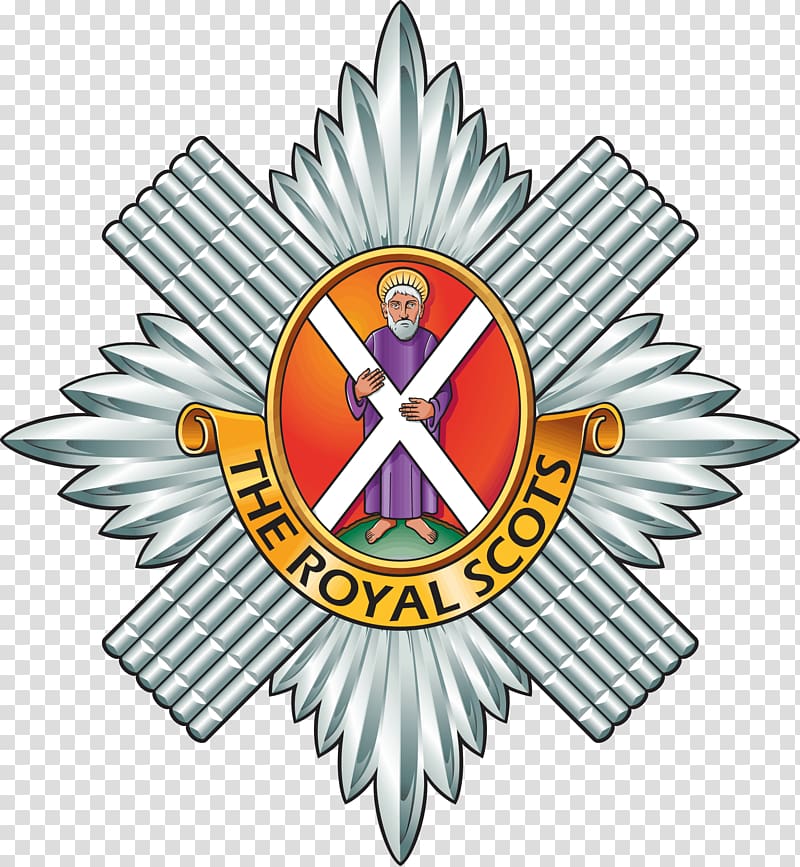 Royal Scots Royal Regiment of Scotland Royal Regiment of Scotland Cap badge, military transparent background PNG clipart