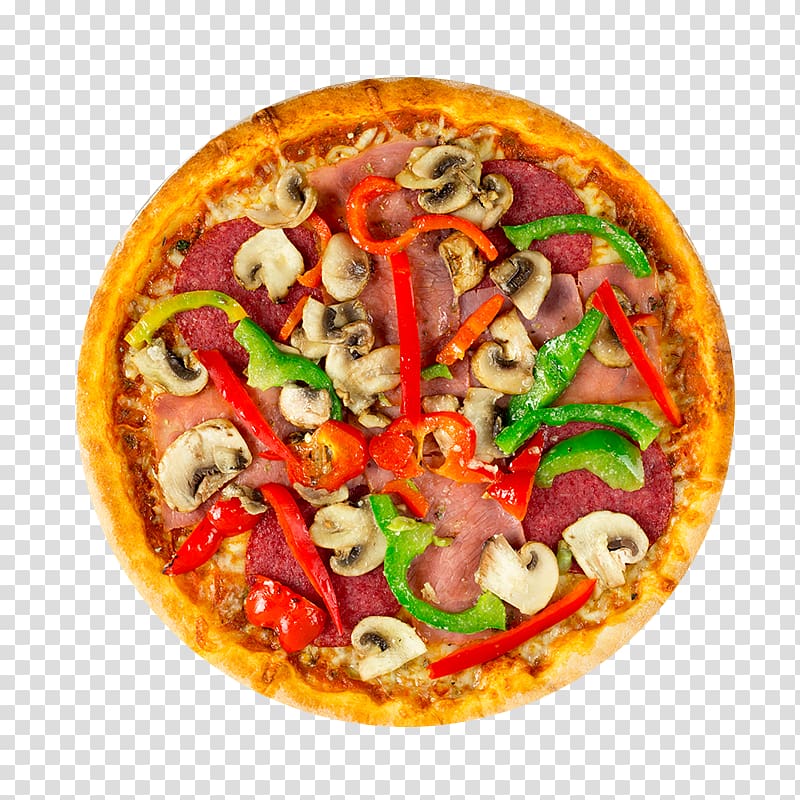 California-style pizza Sicilian pizza Lahmajoun Dürüm, pizza transparent background PNG clipart