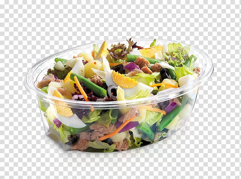 Salad Nicoise Caesar salad McDonald\'s Chicken McNuggets Chicken salad Chef salad, Salad Dressing transparent background PNG clipart