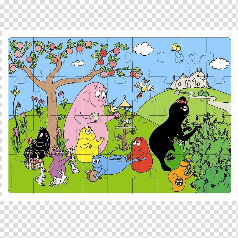 Jigsaw Puzzles Barbapapa Child Room, child transparent background PNG clipart