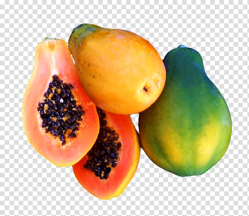 Papaya Fruit Seed Tree, tropical fruit transparent background PNG clipart
