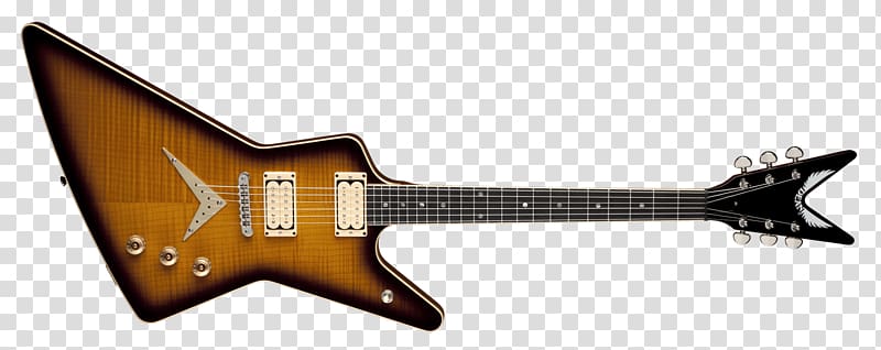 Gibson Explorer Guitar amplifier Dean Z Ibanez Destroyer, Electric guitar transparent background PNG clipart