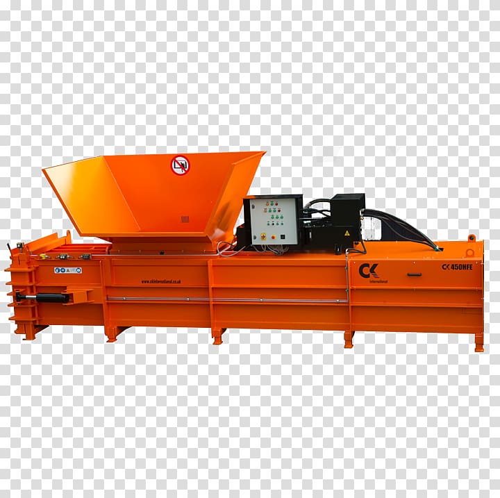 Baler Machine Paper cardboard Force, horizontal cardboard baler transparent background PNG clipart