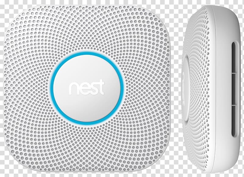 Nest Labs Carbon monoxide detector Smoke detector, nest transparent background PNG clipart