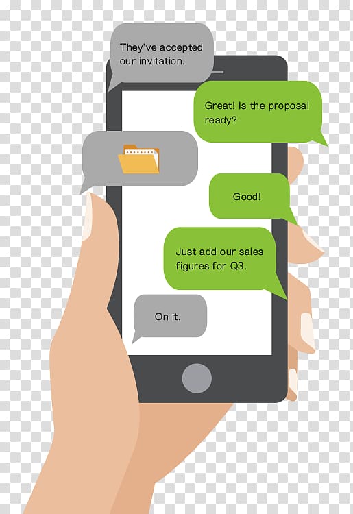 clip art of text message poping up