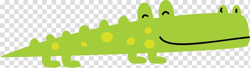 Cartoon, Cartoon green crocodile transparent background PNG clipart