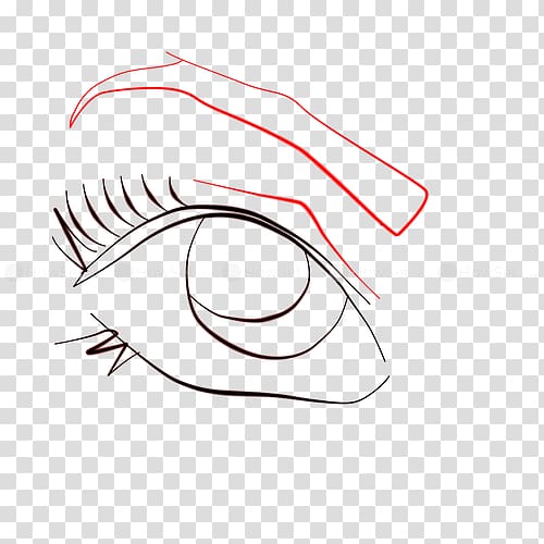 /m/02csf Drawing Eye Line art , sushi handmade lesson transparent background PNG clipart