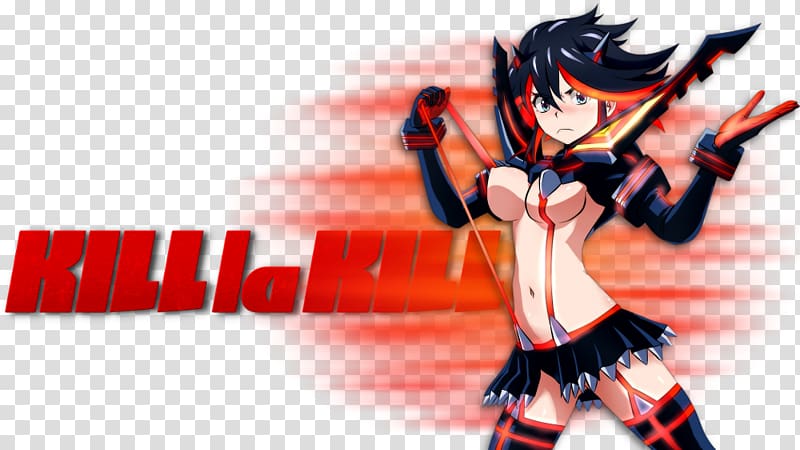 Ryuko Matoi Satsuki Kiryuin Senketsu Nonon Jakuzure Fan art, Kill la kill transparent background PNG clipart