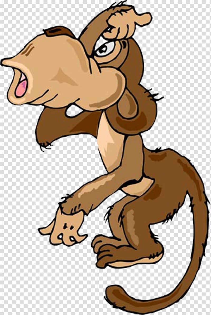 Animation Free content , little monkey transparent background PNG clipart