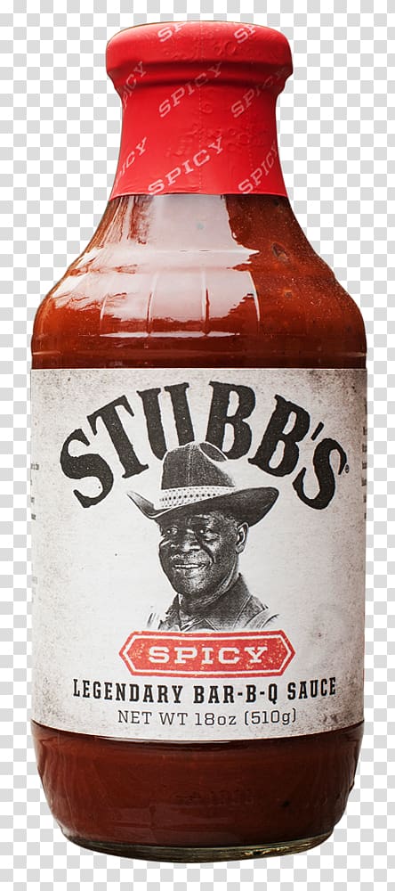 Stubb\'s Bar-B-Q Barbecue sauce Spice, sauce Barbecue transparent background PNG clipart