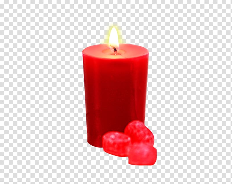 Candle Red Wax, candle transparent background PNG clipart