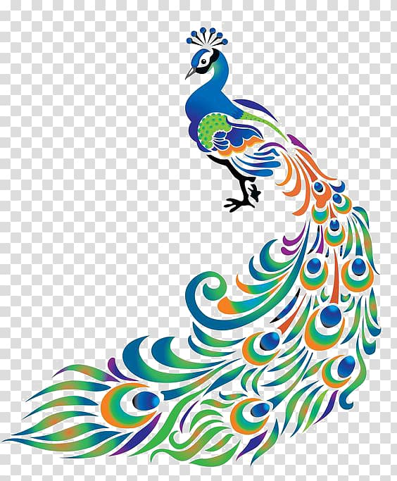 Peafowl , peacock transparent background PNG clipart