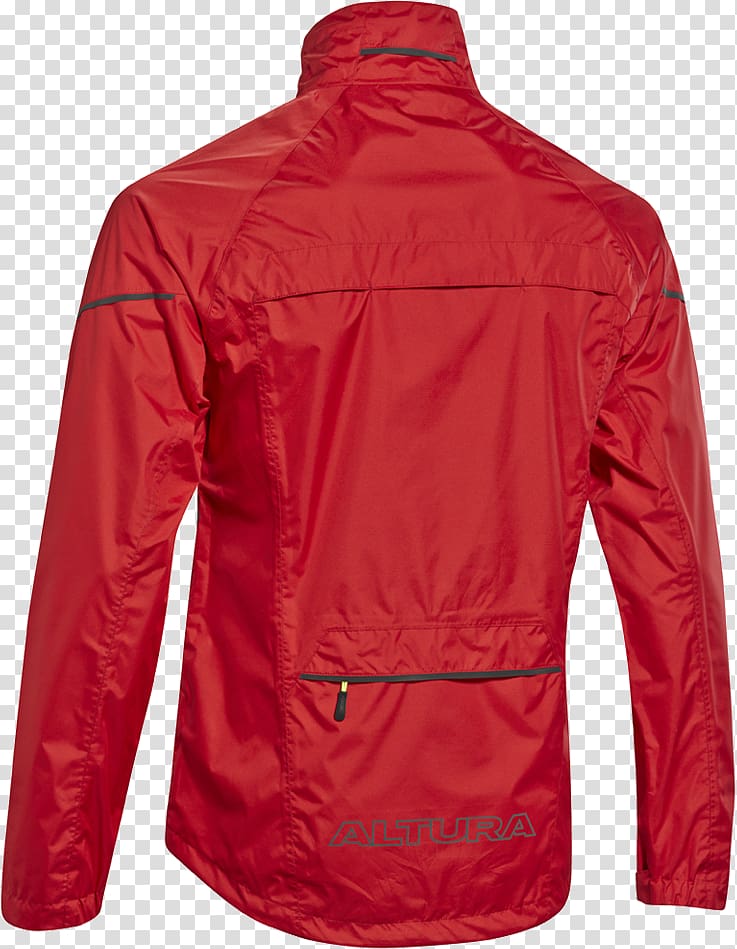 Jacket Clothing Fox Racing Coat Bicycle, red jacket transparent background PNG clipart