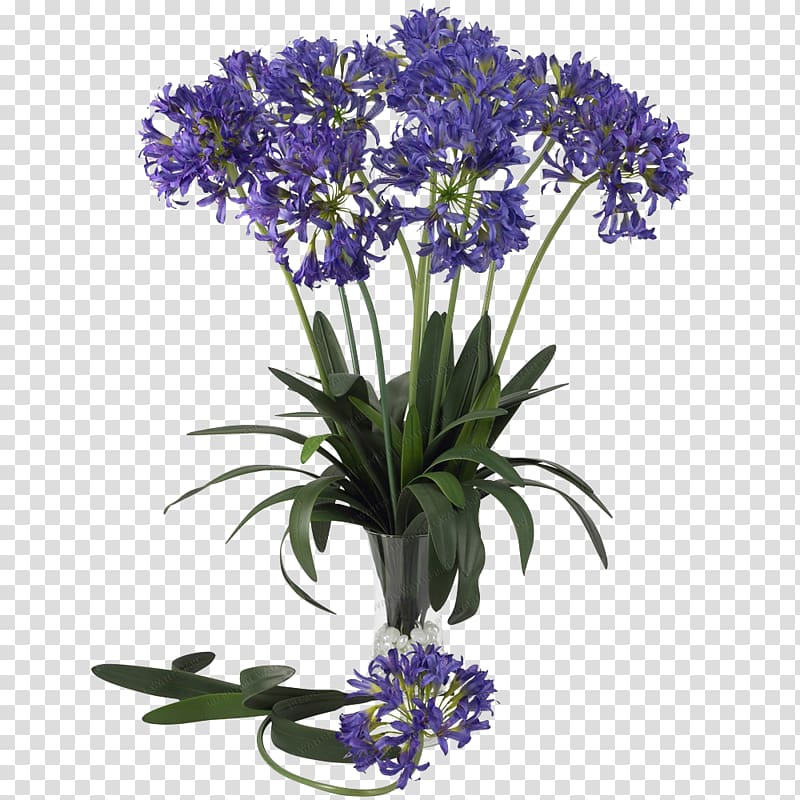 Nearly Natural African Lily with Urn Artificial flower, lily transparent background PNG clipart