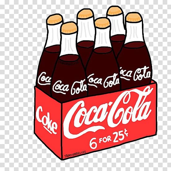 Coca-Cola Fizzy Drinks, coca cola transparent background PNG clipart