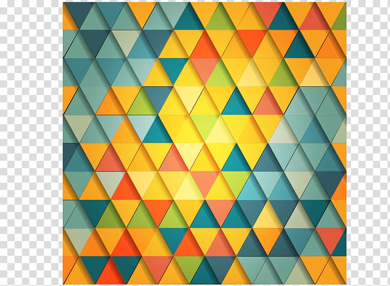 Triangle Pattern, diamond warm grid transparent background PNG clipart