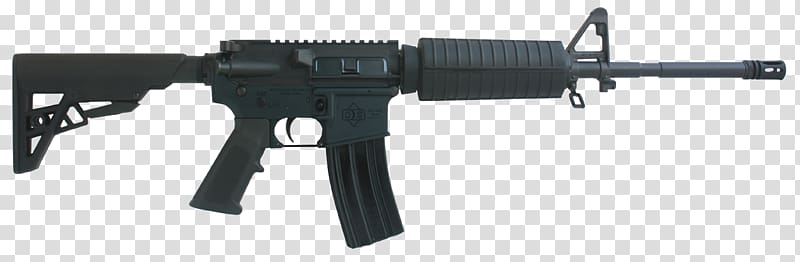 AR-15 style rifle Colt AR-15 Assault rifle Ruger SR-556 Carbine, assault rifle transparent background PNG clipart