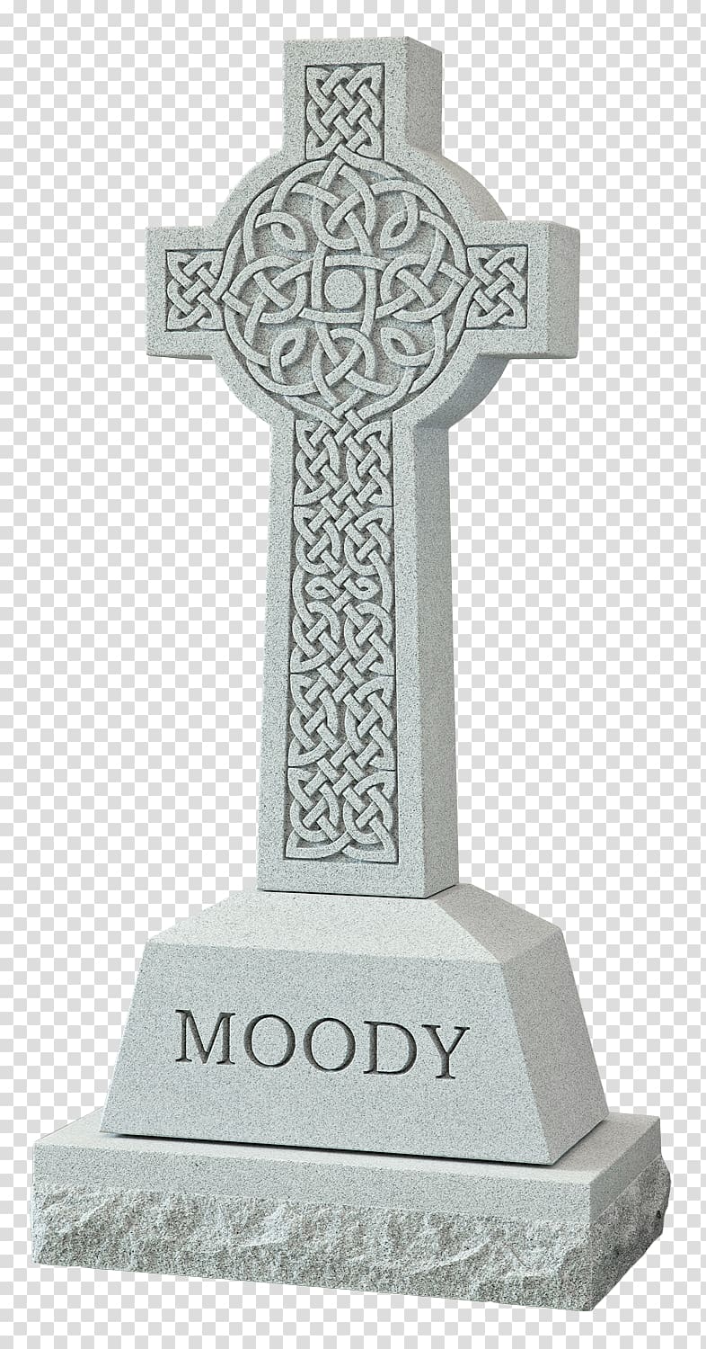 High cross Celtic cross Christian cross Memorial, headstone transparent background PNG clipart