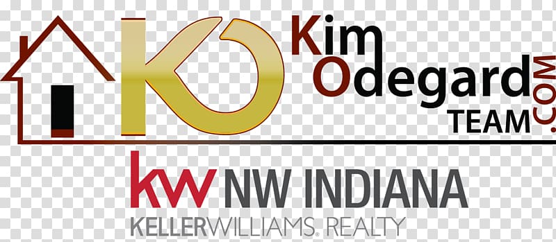 Kim Odegard Team, Keller Williams NW Indiana Keller Williams Realty Real Estate Logo, Realtor logo transparent background PNG clipart
