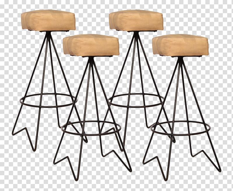 Table Bar stool Chair Furniture, four legs stool transparent background PNG clipart