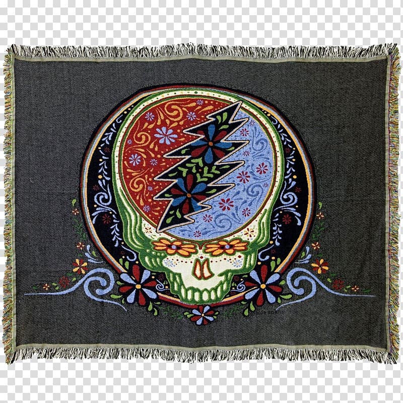 Hippie Tapestry Grateful Dead Cotton If(we), grateful dead transparent background PNG clipart