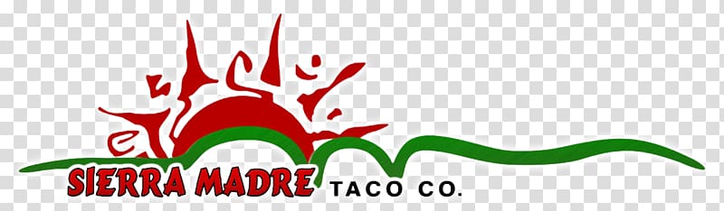 Sierra Madre Taco Co. Mexican Restaurant Mexican cuisine Leaf Logo, Taco Menu transparent background PNG clipart