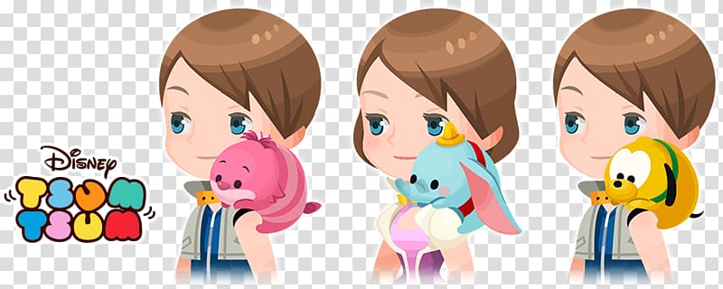 KINGDOM HEARTS Union χ[Cross] Disney Tsum Tsum The Walt Disney Company Lilo & Stitch Action & Toy Figures, others transparent background PNG clipart