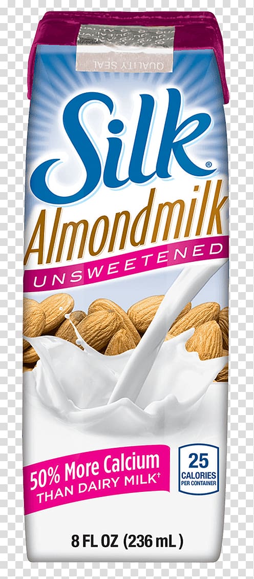 Cream Silk Almond milk Soy milk, unsweetened transparent background PNG clipart