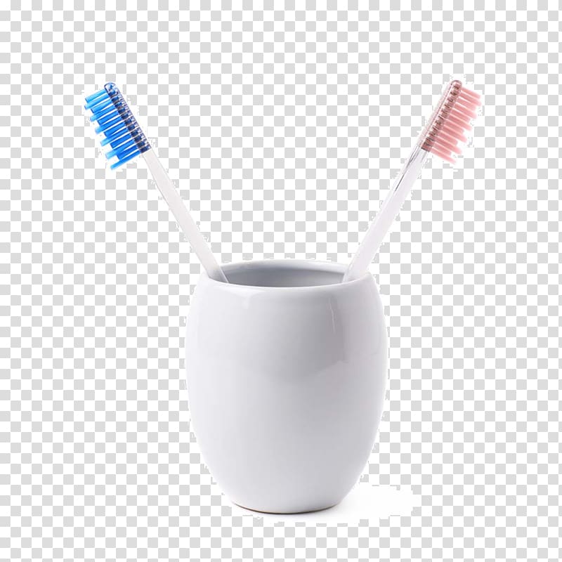 Electric toothbrush Toothpaste, Toothbrush cup transparent background PNG clipart