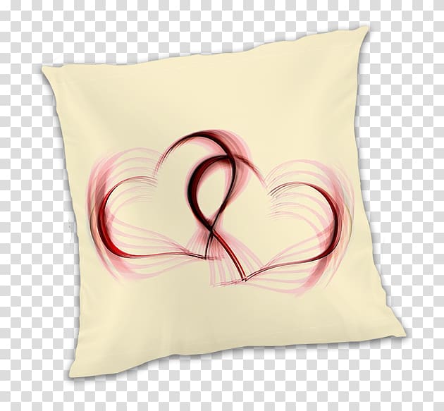 Throw Pillows Cushion Douchegordijn Heart, pillow transparent background PNG clipart