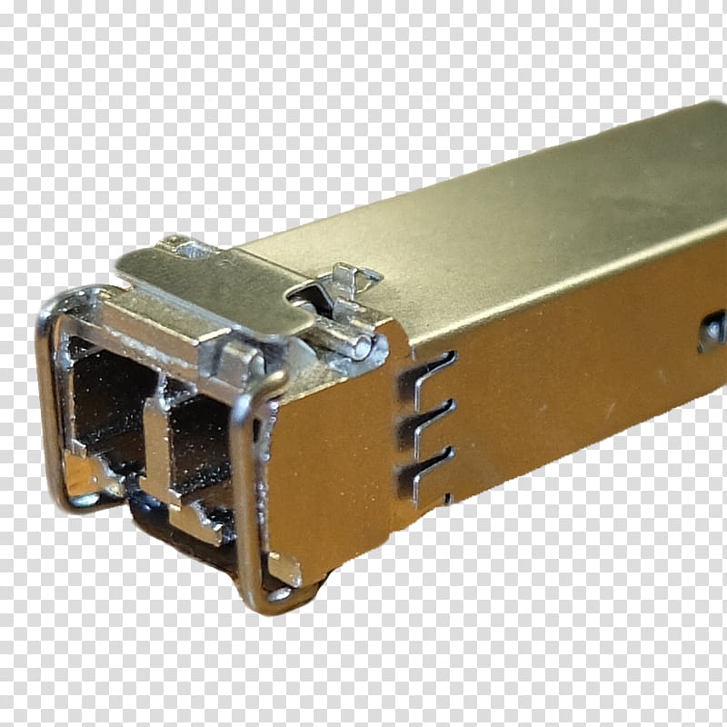 Small form-factor pluggable transceiver Electrical connector Multi-mode optical fiber, others transparent background PNG clipart