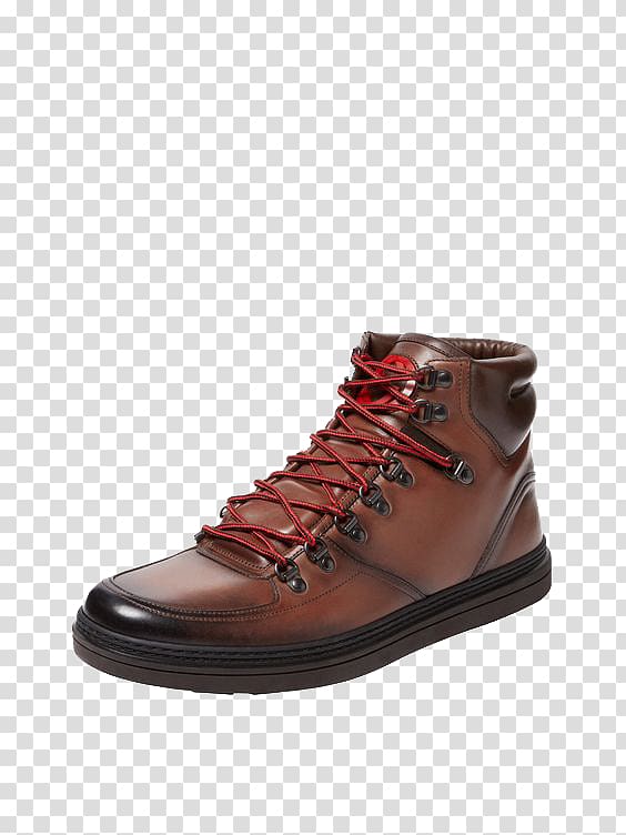 Sneakers Brown Dress shoe, Brown high-top shoes transparent background PNG clipart