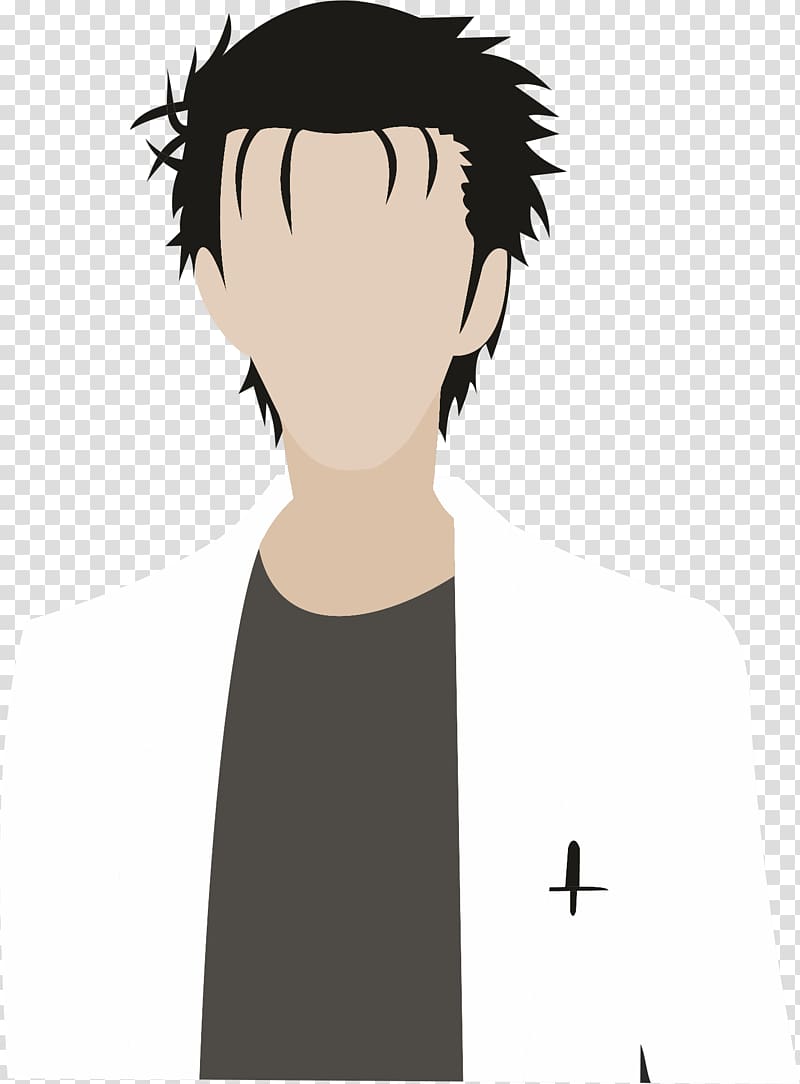 Rintarou Okabe Steins;Gate Kurisu Makise Minimalism Desktop , steins;gate 0 transparent background PNG clipart