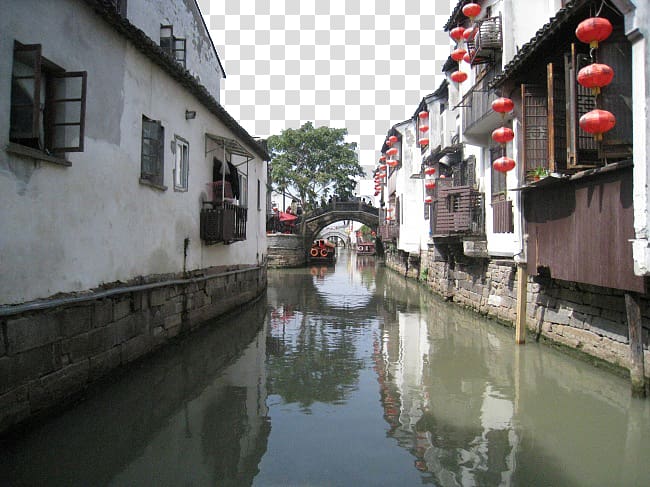 Jiangnan City Impression, Suzhou Jiangnan town transparent background PNG clipart