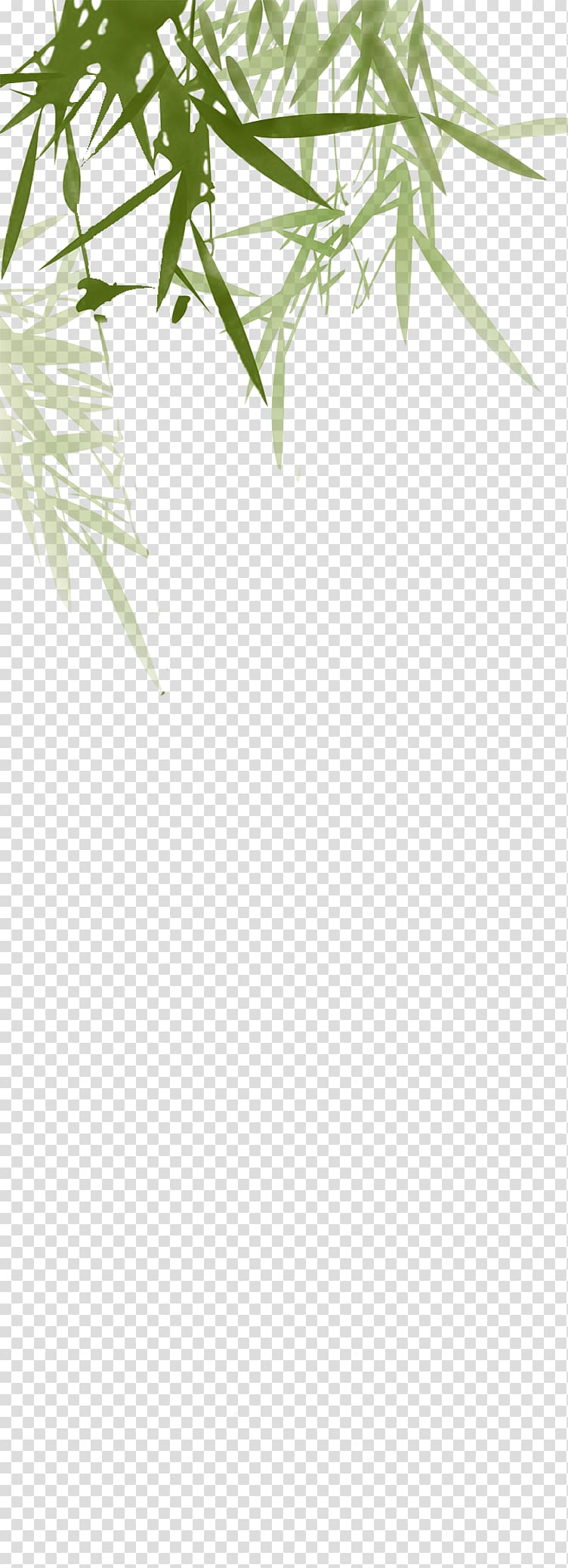 Bamboo Four Gentlemen Painting, Chinese ink painting style bamboo transparent background PNG clipart