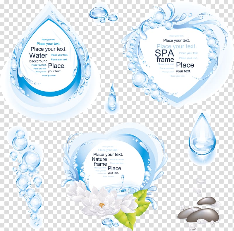 Water Drop, Water drops pattern transparent background PNG clipart