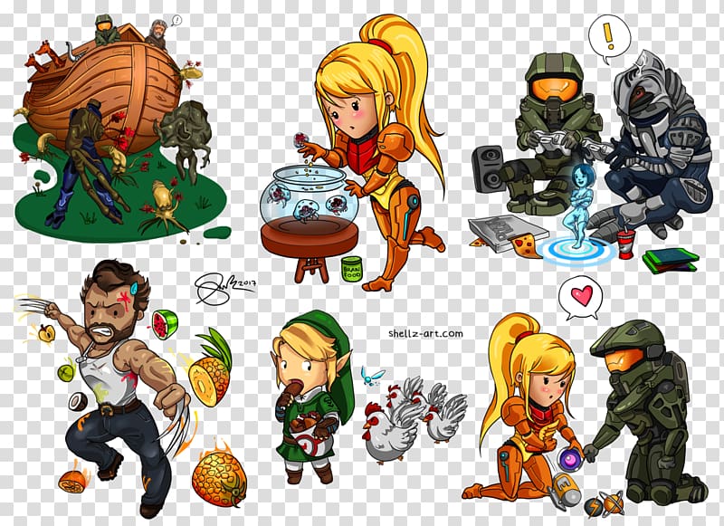 Halo 2 Fan art Halo 4 Cartoon, fan transparent background PNG clipart