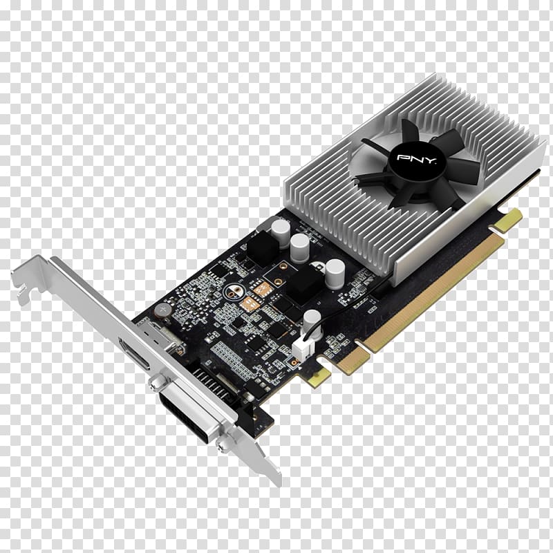 Graphics Cards & Video Adapters NVIDIA GeForce GT 1030 SC GDDR5 SDRAM PNY Technologies PCI Express, nvidia transparent background PNG clipart