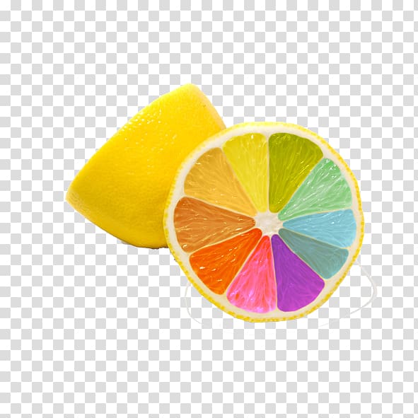 Color Orange Lemon Grapefruit, Creative color lemon transparent background PNG clipart