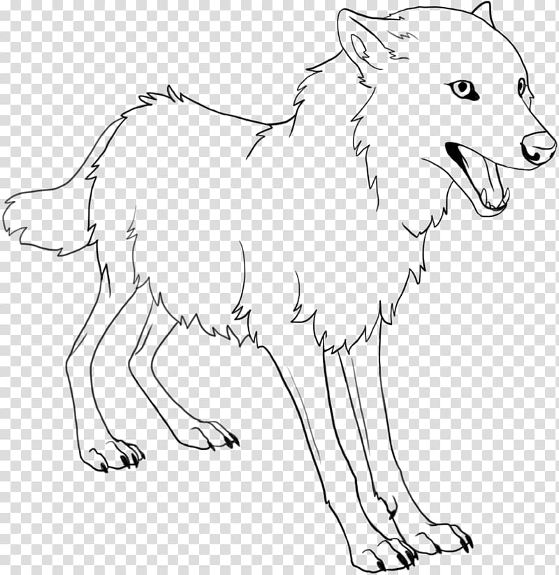 Dog Drawing Alaskan tundra wolf Line art, Dog transparent background PNG clipart