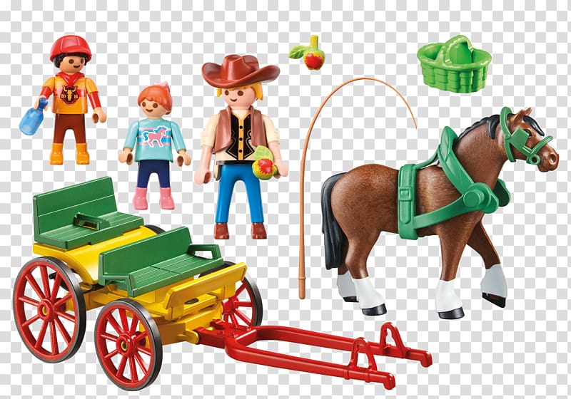 Horse Playmobil Hamleys Wagon Barouche, horse transparent background PNG clipart