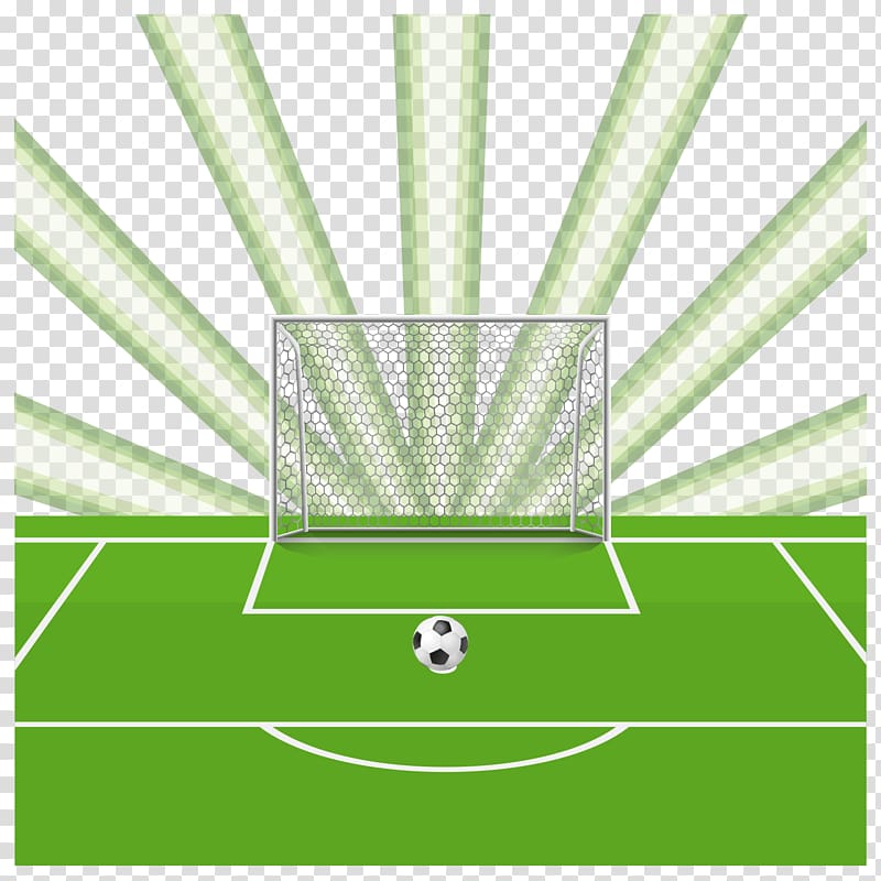 Football pitch Goal, Sports soccer field transparent background PNG clipart