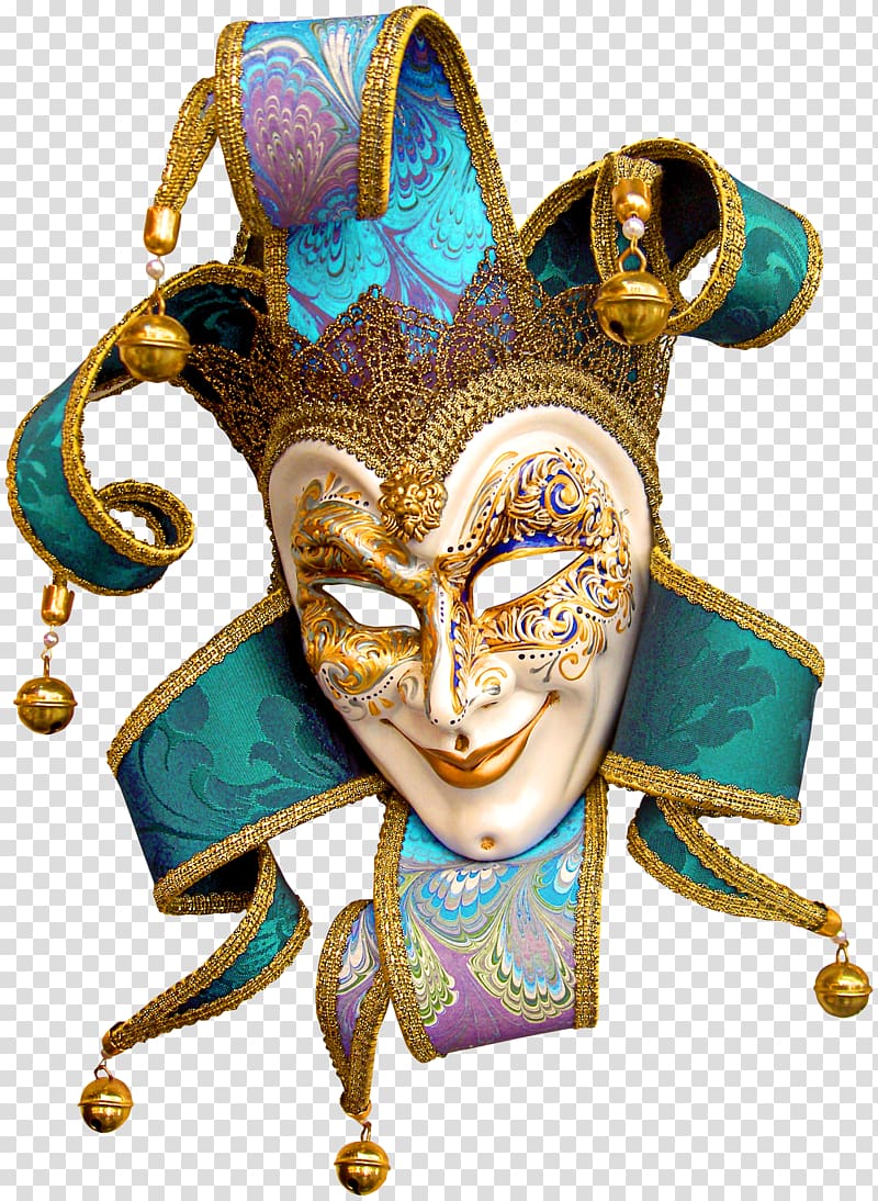 jester mask , Carnival of Venice Venetian masks Masquerade ball Mardi Gras, Royal charm monster mask transparent background PNG clipart