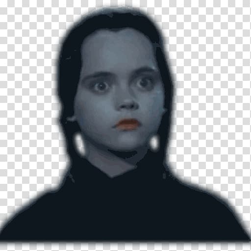 Wednesday Addams Telegram Sticker Charles Addams Nose, Wednesday Addams transparent background PNG clipart
