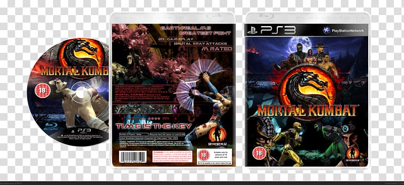 Mortal Kombat: Armageddon PlayStation 3 Sub-Zero Scorpion, cover design transparent background PNG clipart