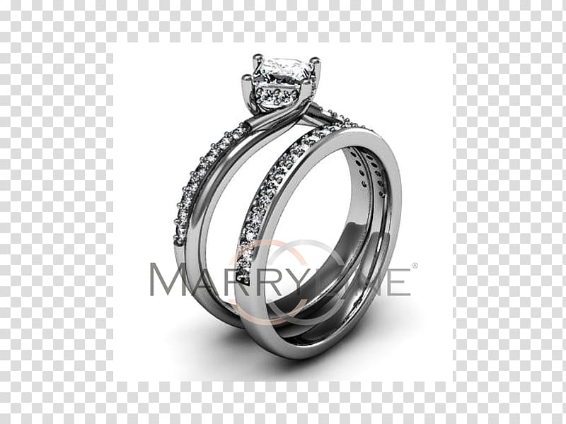 Wedding ring Engagement ring Jewellery Platinum, ring transparent background PNG clipart