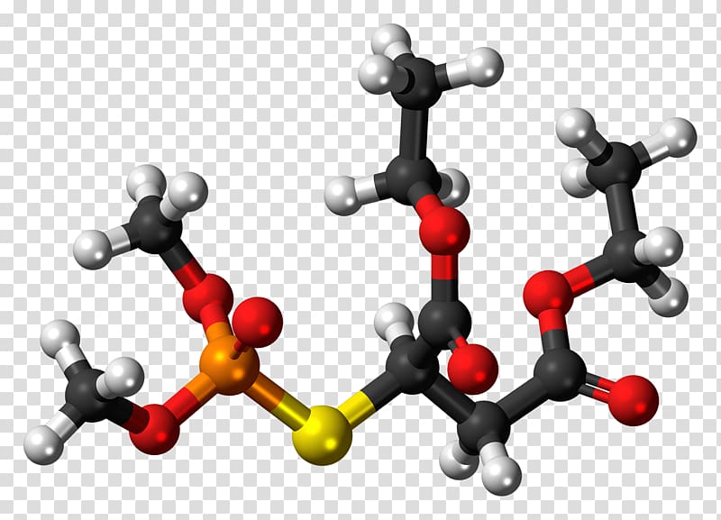 Isomalathion Molecule Molecular modelling Ball-and-stick model Jmol, Moleculef transparent background PNG clipart