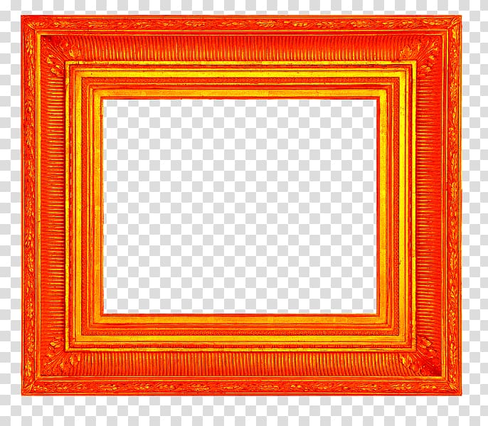 Frames Decorative arts Television, orange peel transparent background PNG clipart