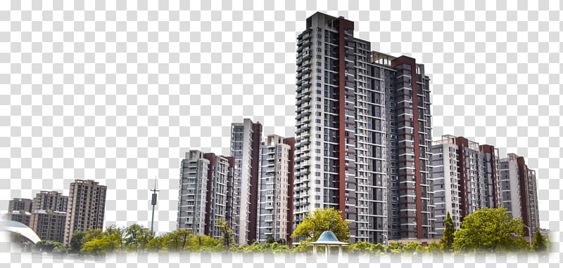 white high-rise building, Ajitgarh Building Office Architectural engineering, Shanghai office building transparent background PNG clipart