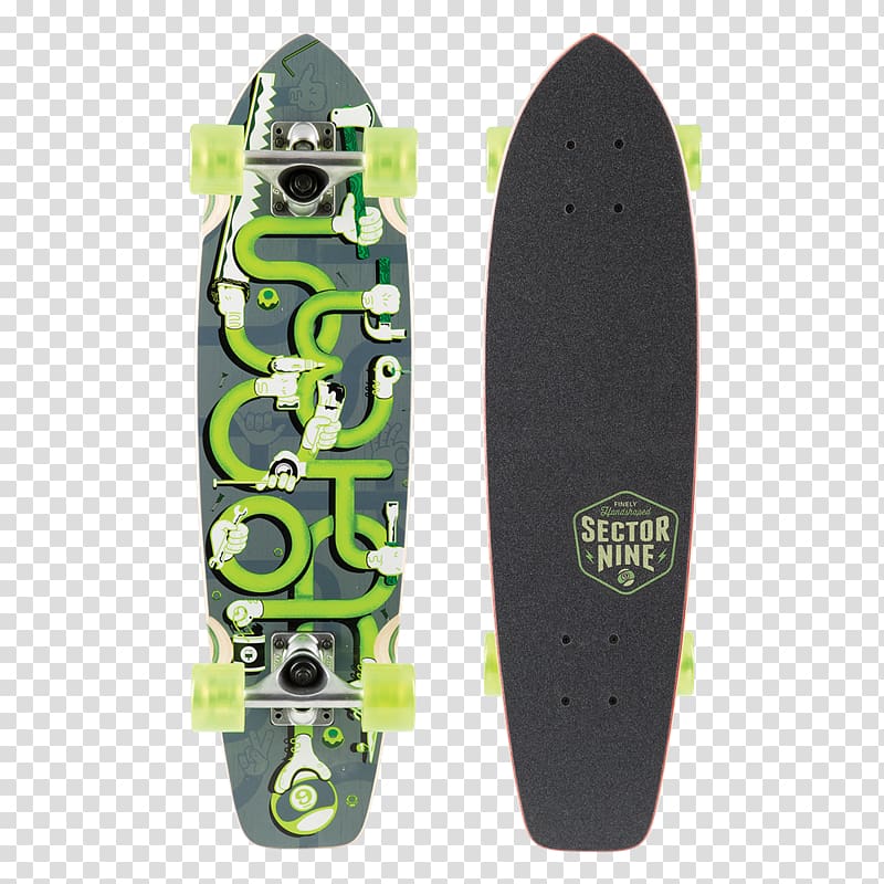Sector 9 Skateboarding Longboard ABEC scale, bamboo carving transparent background PNG clipart